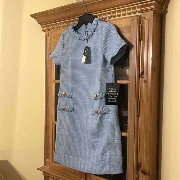 Airy Blue Tweed Jackie Dress
TUCKERNUCK - Picture 6 of 10